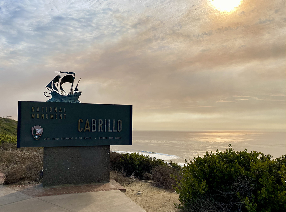 Cabrillo National Monument Sign