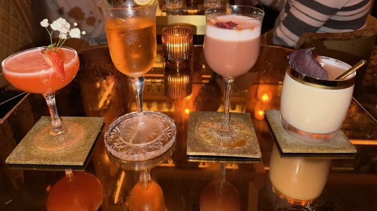 drinks at a speakeasy in San Diego